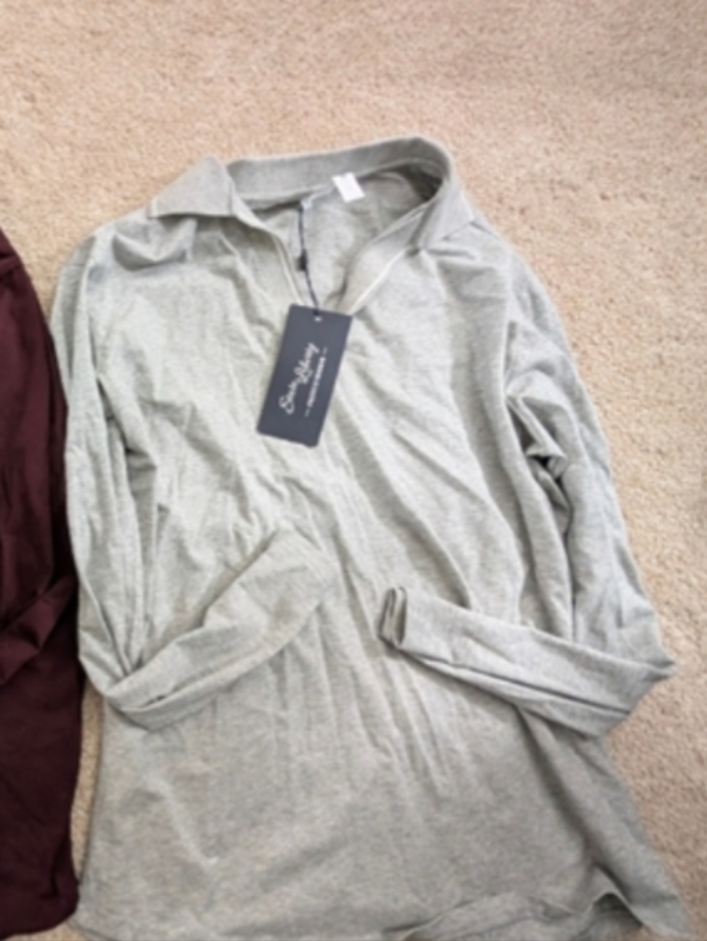 Men's State & Liberty Long Sleeve NWT - Size 2XL - Grey
